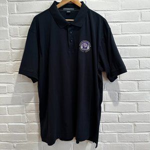 Breeder's Cup 2011 Chestnut Hill Polo Golf Shirt Navy Blue Men's 2XL